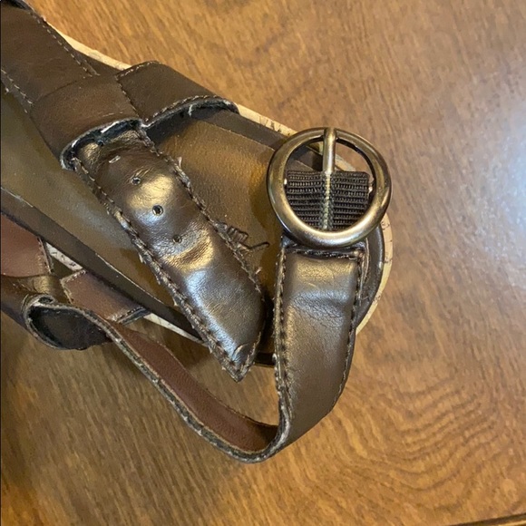 🎄🎄🎄🎉🦔AEO strappy wedges🦔 - Picture 5 of 6